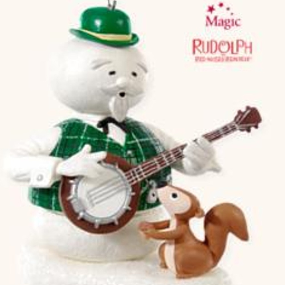 Hallmark Sam the Snowman the Rudolph Collection Keepsake Ornament New in Box - Picture 10 of 11